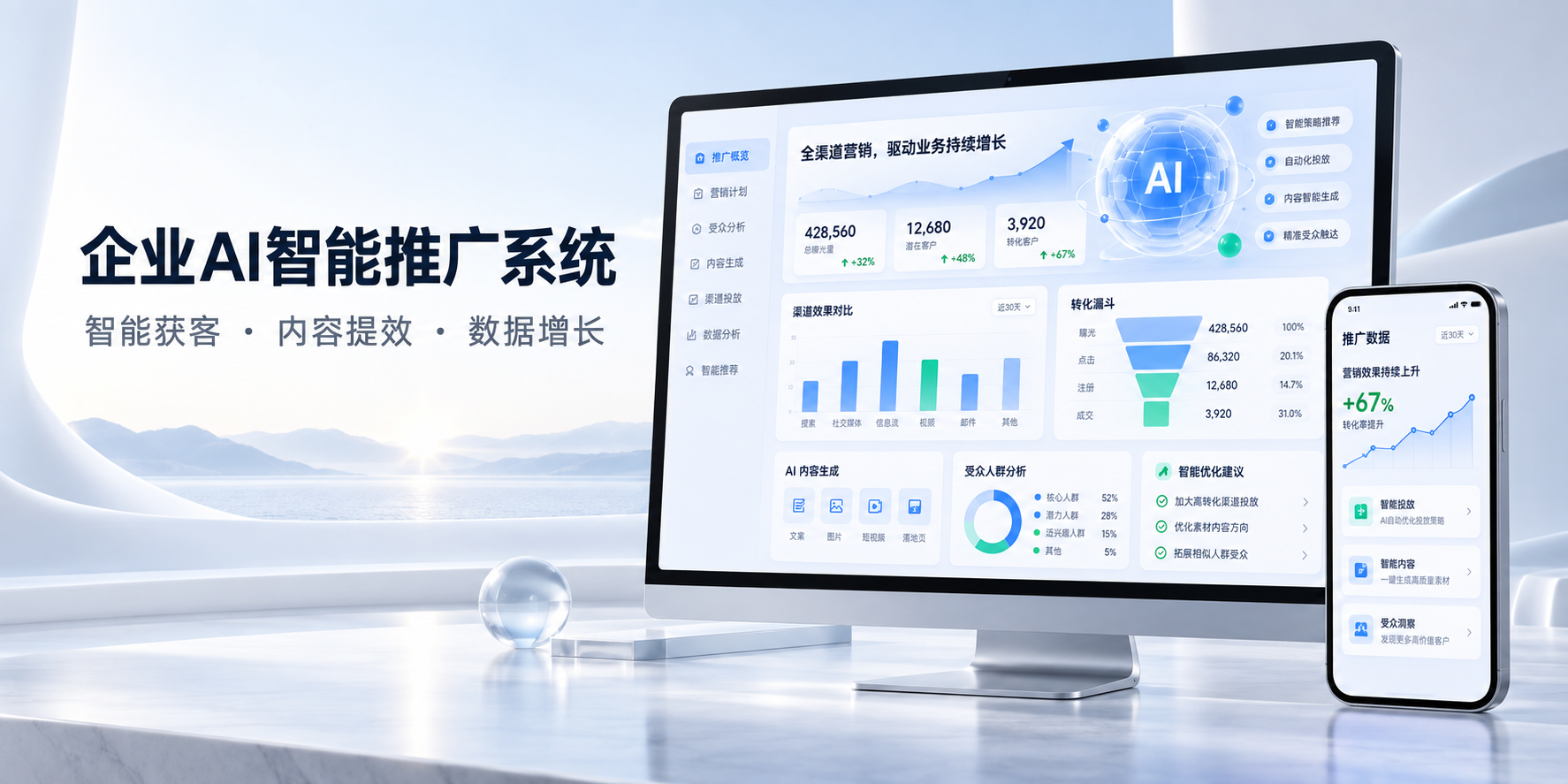 企业AI智能推广系统